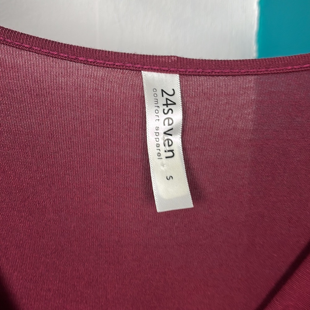 24/7 Comfort Apparel Formal
Long Sleeve Maxi burgundy - Picture 5 of 6